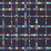 Remnant of Momentum Cube Navy Upholstery Fabric
