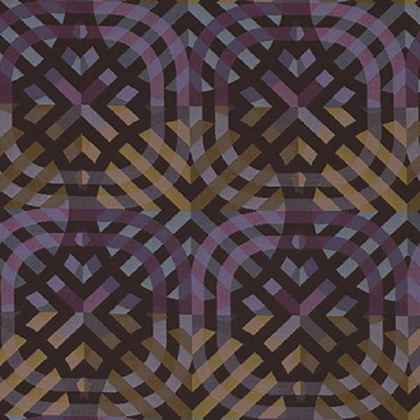 Momentum Evolve Amethyst Crypton Geometric Upholstery Fabric