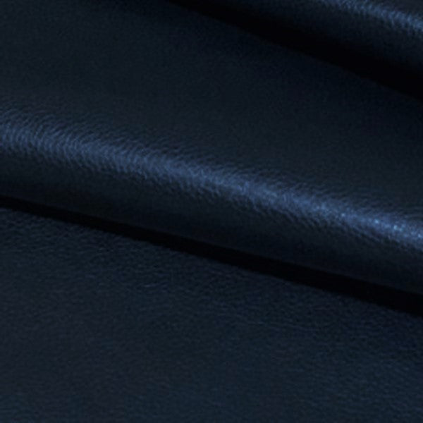 Richloom Upholstery Fabric Vinyl Faux Leather Gates Navy Toto Fabrics
