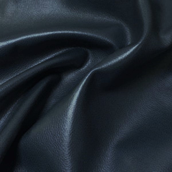 Richloom Upholstery Fabric Vinyl Faux Leather Gates Navy Toto Fabrics