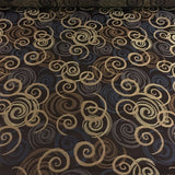 Swavelle Mill Creek Upholstery Fabric Swirl Design Savory Lapis Toto Fabrics