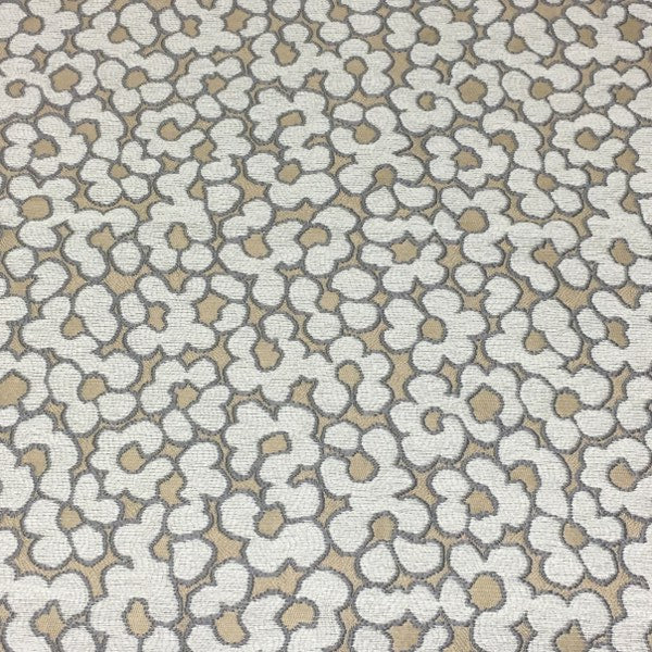 Pollack Petal Pusher Sandstone Designer Beige Upholstery Fabric