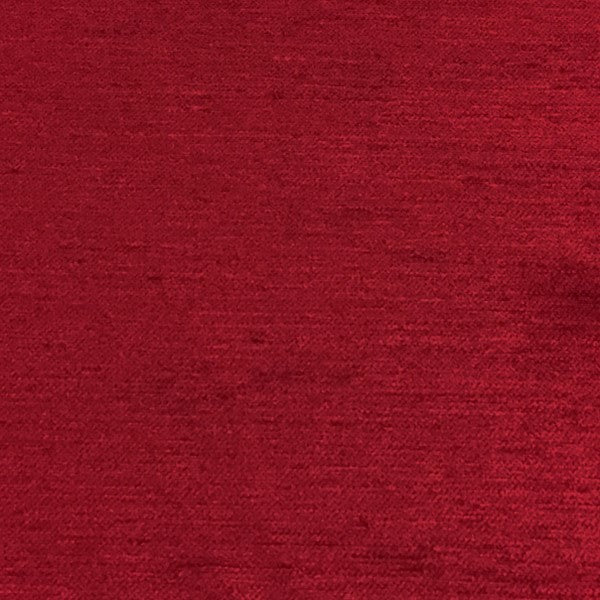 Carnegie Bliss 36 Solid Red Chenille Upholstery Fabric