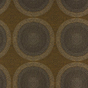 Fabric Remnant of Shibori Chestnut Brown Upholstery Fabric