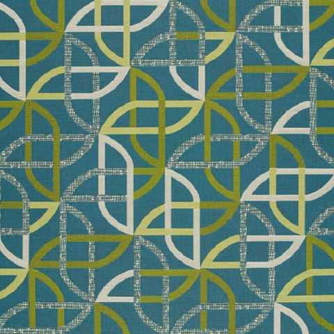 Designtex Shortcut Ravine Blue Upholstery Fabric 3810 401