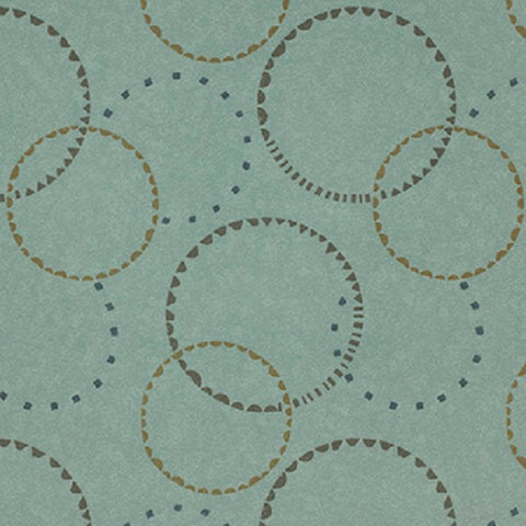 Fabric Remnant of Momentum Silica Hoop Tranquil Upholstery Vinyl
