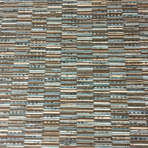 Momentum Silica Strata Path Blue Upholstery Vinyl