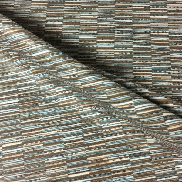 Momentum Silica Strata Path Blue Upholstery Vinyl