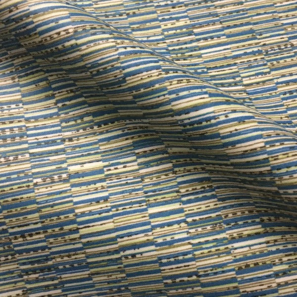 Momentum Silica Strata Shoal Blue Upholstery Vinyl