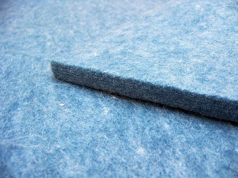 Polyurethane Padding 1/2” X 42” X 63” Blue Specialty Fabric