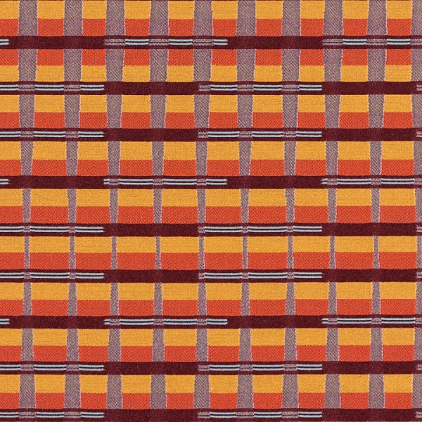 Arc-Com Speedway Tangerine Upholstery Fabric