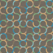 Remnant of Arc-Com Spin Chocolate Brown Upholstery Fabric