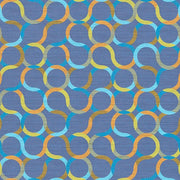 Arc-Com Fabrics Remnant of Spin Cobalt Upholstery Fabric