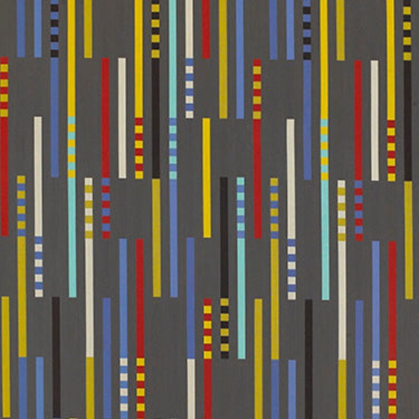 Remnant of Momentum Roster Tarmac  Upholstery Fabric