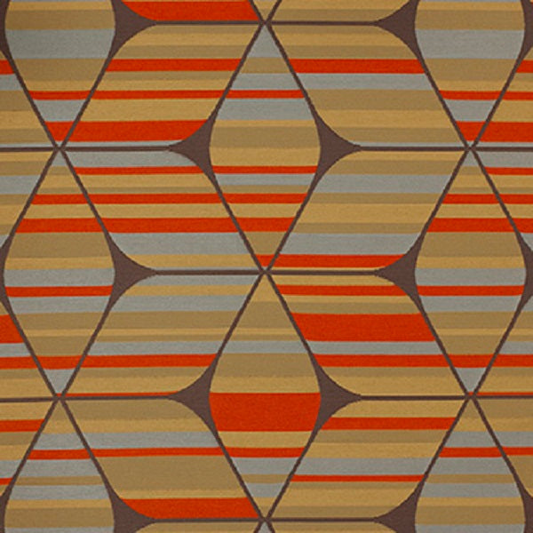 Momentum Sail Pier Geometric Beige Upholstery Fabric
