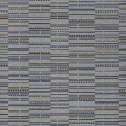 Momentum Silica Reach Delta Stripe Blue Upholstery Vinyl