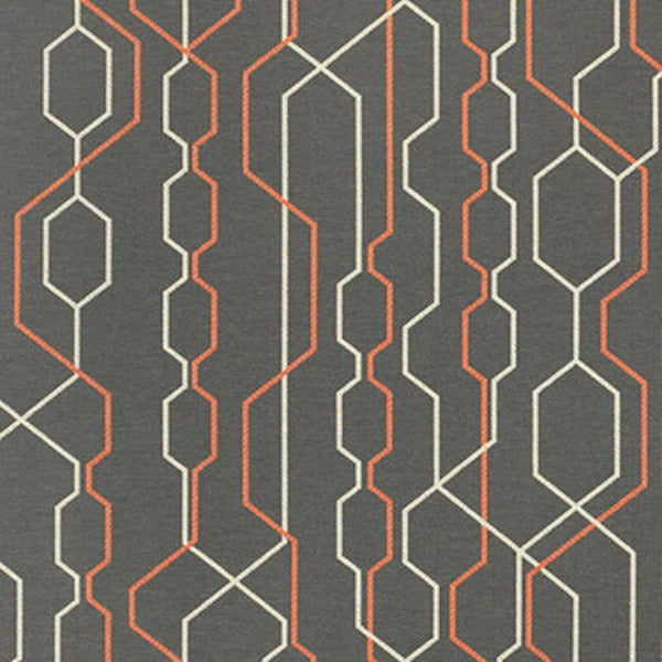 Remnant of Momentum Story Path Upholstery Fabric