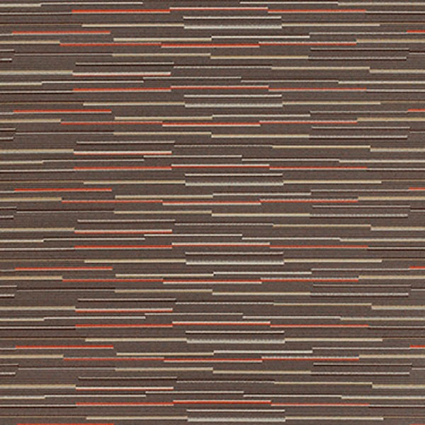 Momentum Strut Area Irregular Stripe Taupe Upholstery Fabric
