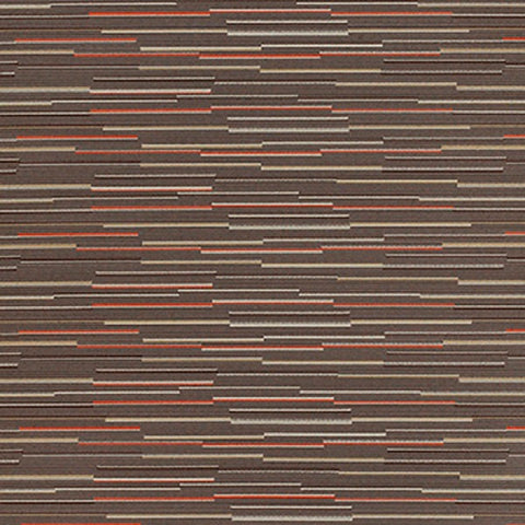 Momentum Strut Area Irregular Stripe Taupe Upholstery Fabric
