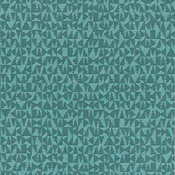 Remnant of Momentum Syntax Turquoise Upholstery Fabric