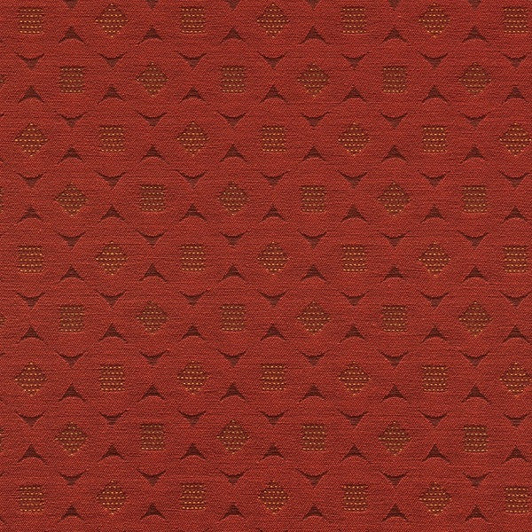 Fabric Remnant of Stack Lava Red Upholstery Fabric