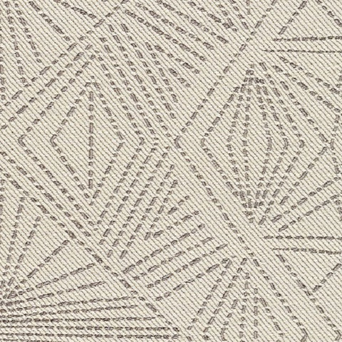 Remnant of Designtex Starburst Creme Gray Upholstery Fabric