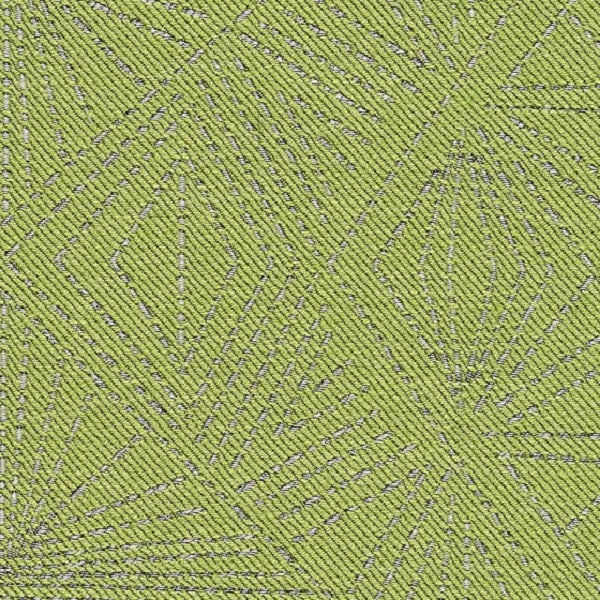Remnant of Designtex Starburst Green Upholstery Fabric