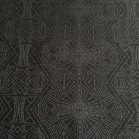 Designtex Starburst Dark Charcoal Gray Upholstery Fabric