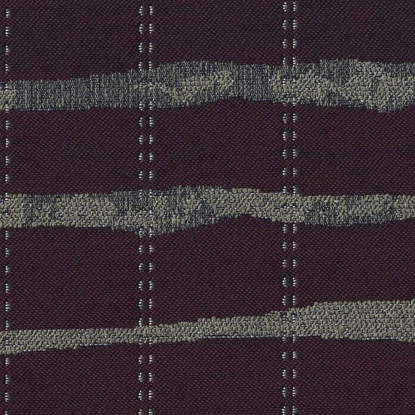 Bernhardt Stitch Plum Purple Stripe Upholstery Fabric