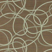 Remnant of Trapeze Driftwood Upholstery Fabric
