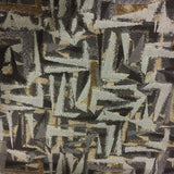 Swavelle Sumatra Brown Modern Grey Upholstery Fabric