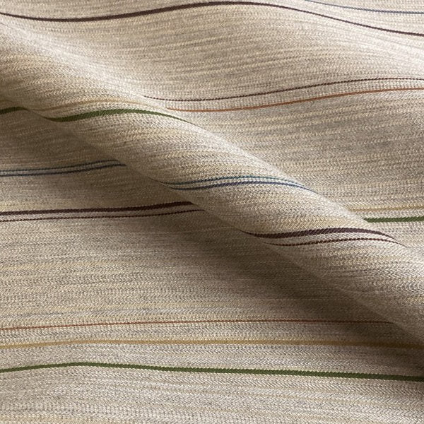 Sunbrella Chakra Neutral Textured Stripe Outdoor Fabric