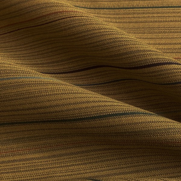 Sunbrella Chakra Yellow Textured Stripe Outdoor Fabric
