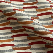 HBF Linkage Lacquer Red Sunbrella Upholstery Fabric