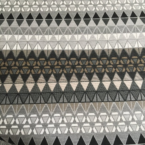 Brentano Pinnacle Arrow Sunbrella Gray Upholstery Fabric