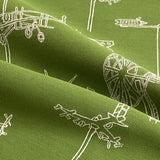 Mayer Whirligig Parrot Green Sunbrella Outdoor Upholstery Fabric