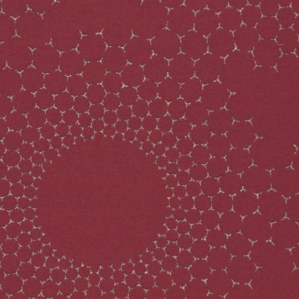 Remnant of Designtex Sunburst Mars Red Upholstery Fabric