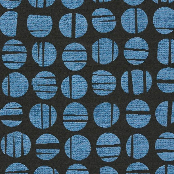 Remnant of Arc-Com Sundial Midnight Upholstery Fabric