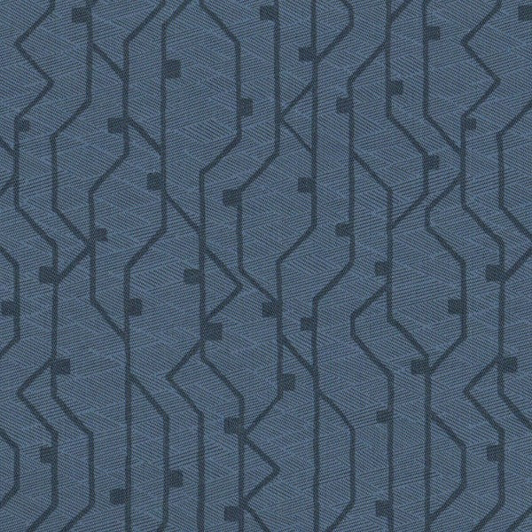 Remnant of Arc-Com Tectonic Sapphire Upholstery Vinyl