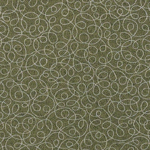 CF Stinson Upholstery Fabric Remnant Tendril Balsam