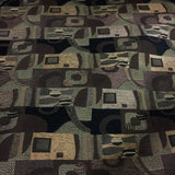 Swavelle Tomlin Timber Geometric Brown Upholstery Fabric