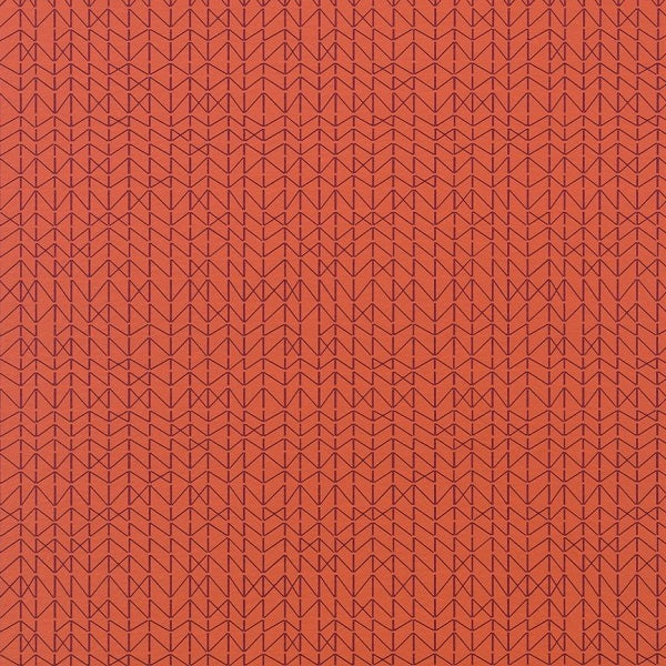 Maharam Tread Toadstool Orange Upholstery Vinyl 466113-007