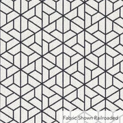 Remnant of Carnegie Triad 31 Sunbrella Blue Upholstery Fabric