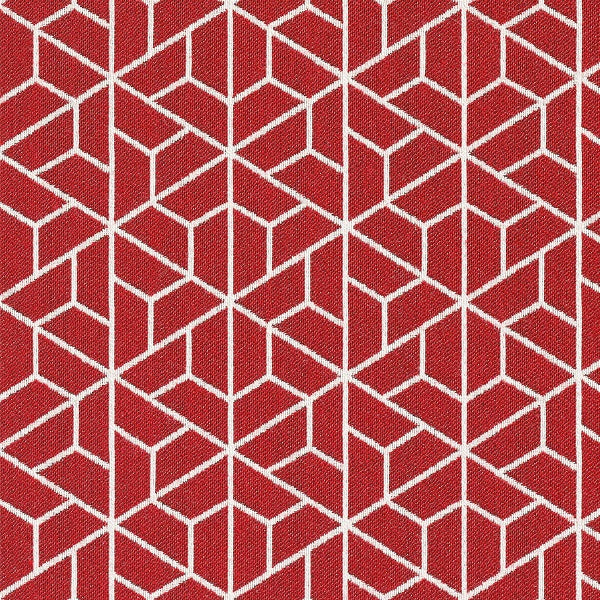 Carnegie Triad 38 Sunbrella Red Upholstery Fabric