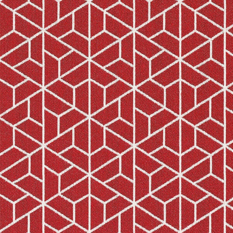 Carnegie Triad 38 Sunbrella Red Upholstery Fabric