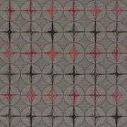 Remnant of Arc-Com Tritik Smoke Upholstery Fabric
