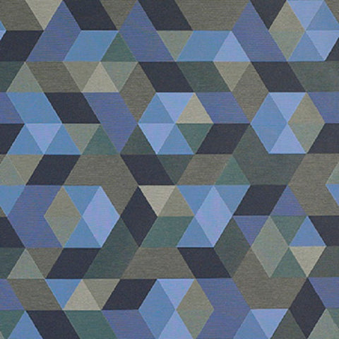 Momentum Trivia Marine Blue Upholstery Fabric