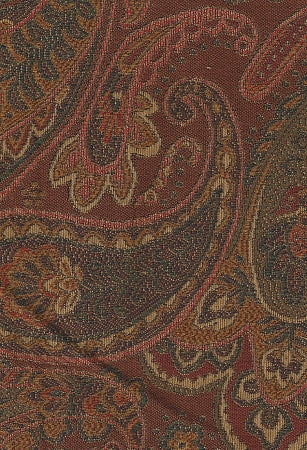 Swavelle Mill Creek Upholstery Fabric Paisley Design Prima Cocoa Toto Fabrics