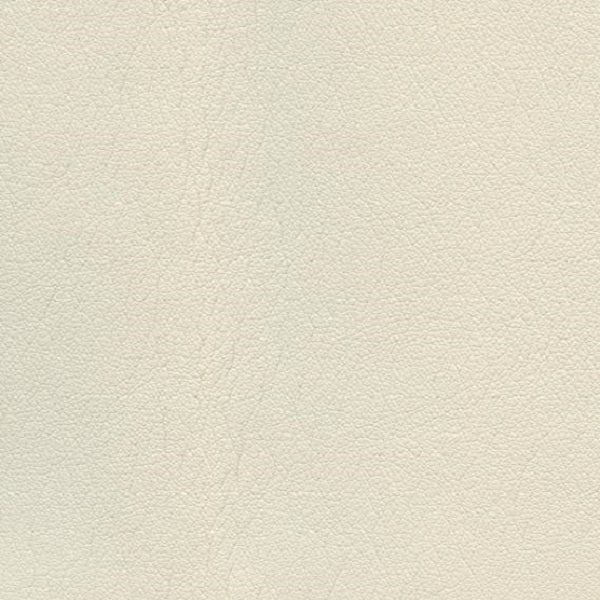 Fabric Remnant of Ultraleather Pro Parfait Ivory Upholstery Vinyl
