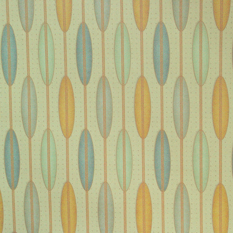 Remnant of CF Stinson Abacus Fossil Tan Upholstery Fabric